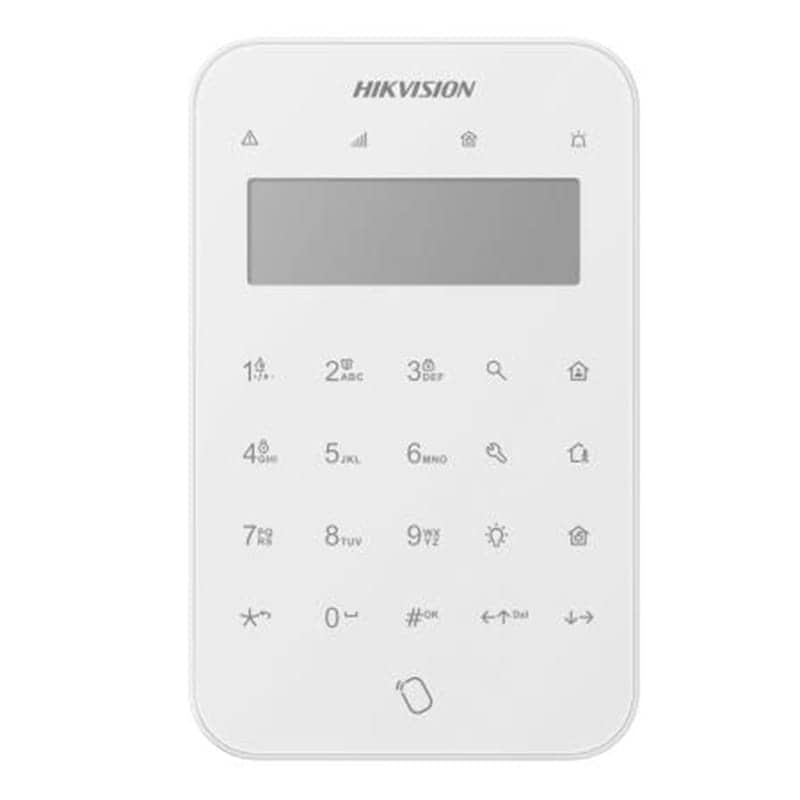 Hikvision DS-PK1-LT-WE Kablosuz LCD Tuş Takımı